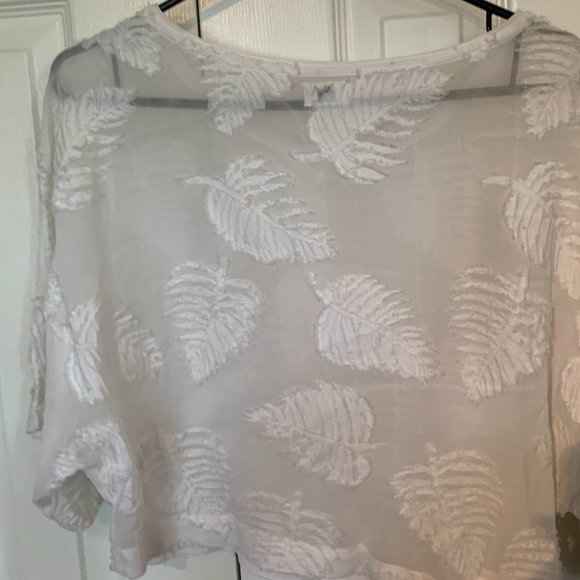 Aritzia Wilfred | Blayze T-Shirt in Lilac Leaf - Picture 5 of 6